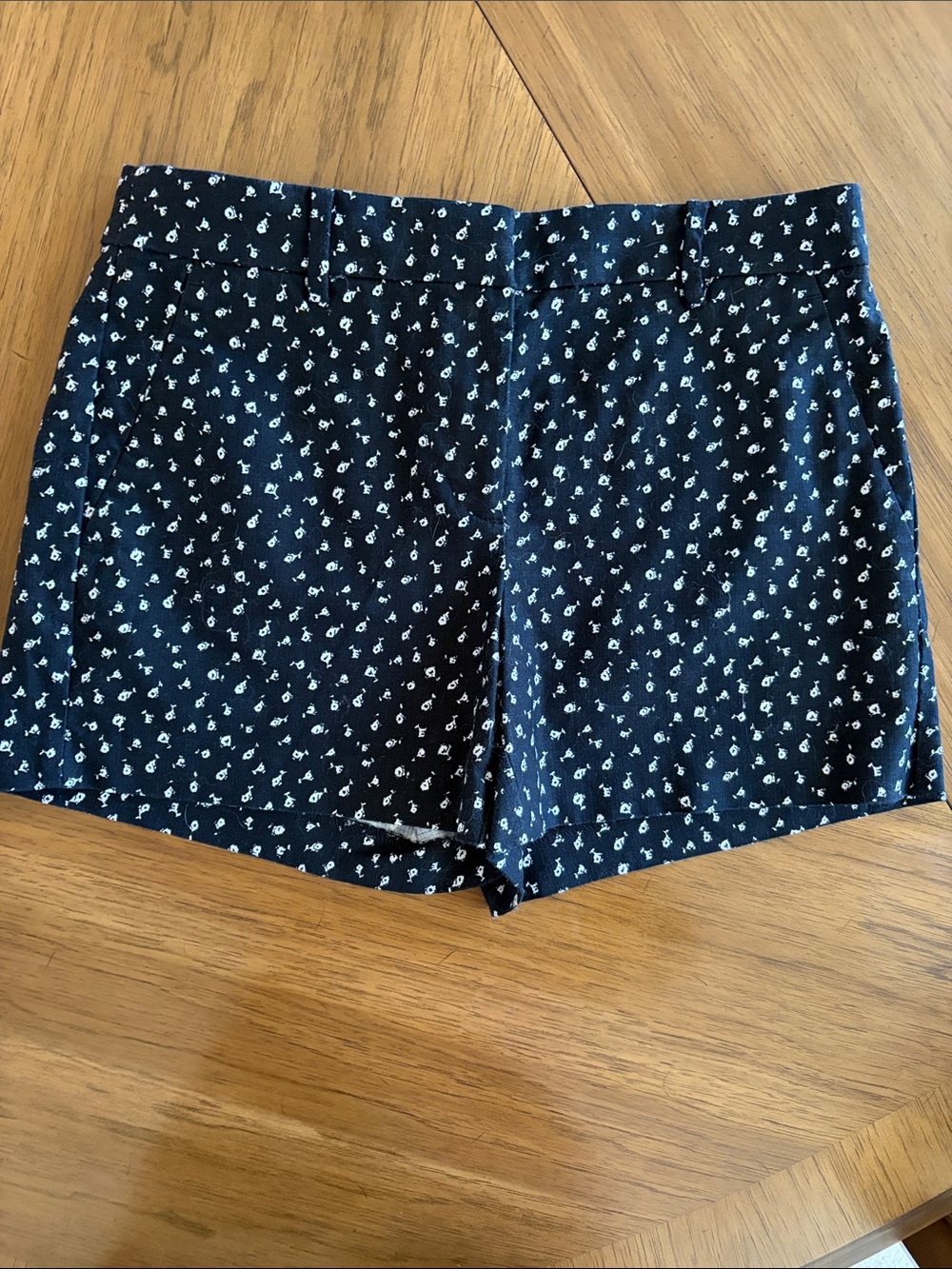 LOFT Riviera Mini Floral Print Shorts